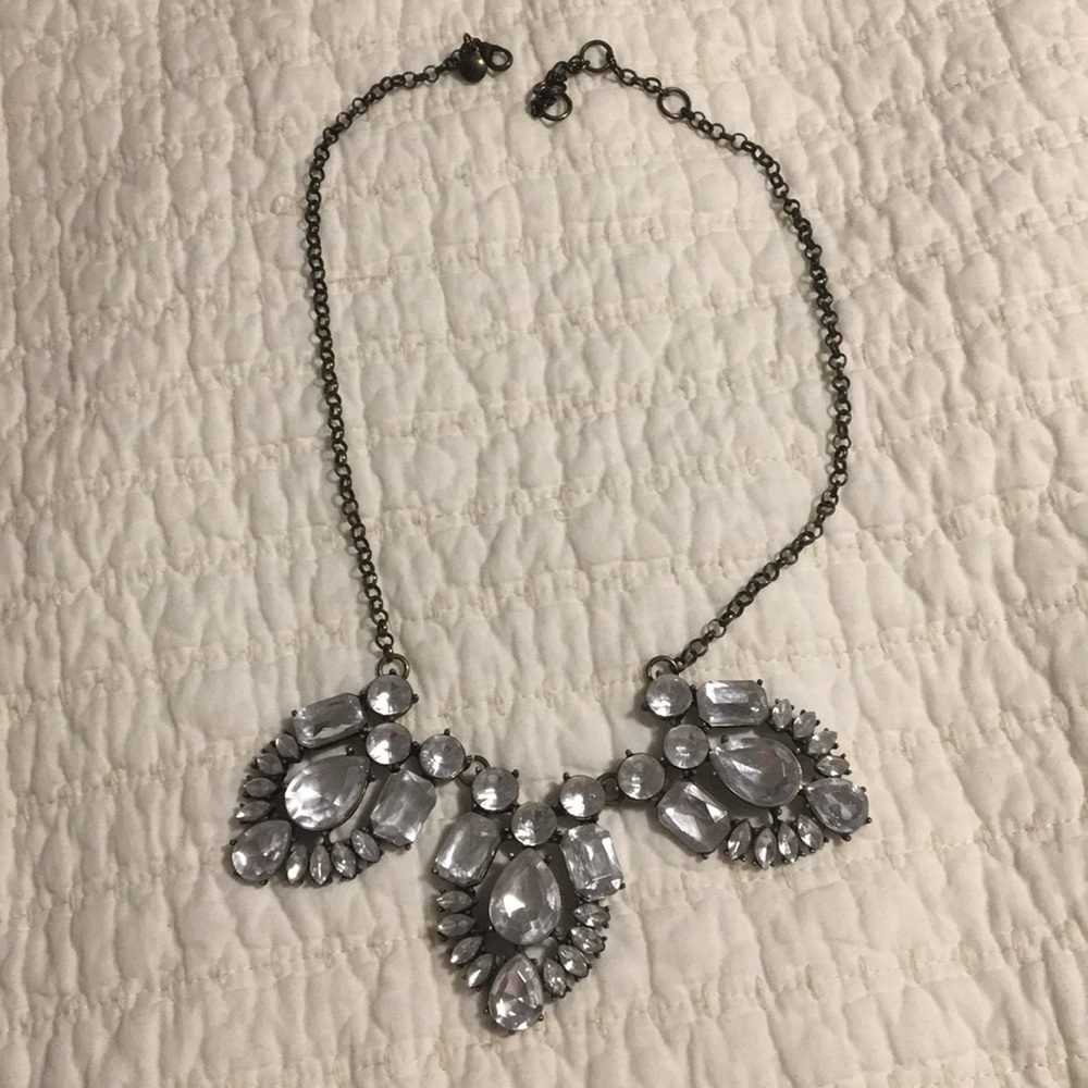 Rhinestone Statement Necklace